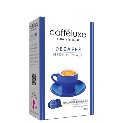 کپسول قهوه نسپرسو کافه لوکس مدل Decaffe Medium Roast