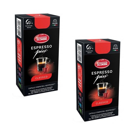 کپسول قهوه اسپرسو پالومبینی مدل Classic بسته 20 عددی