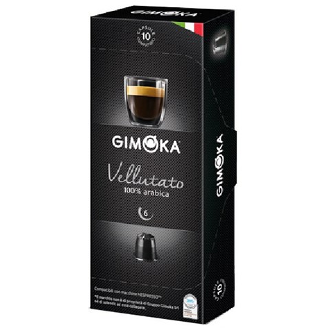 کپسول قهوه جیموکا مدل Gimoka Vellutato