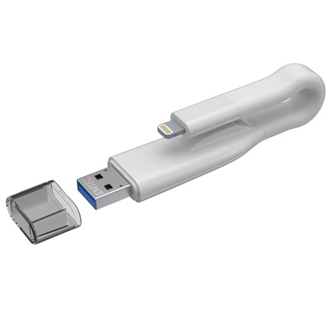 محصول فلش-مموری-USB-و-Lightning-امتک-مدل-iCOBRA-ظرفیت-32-گیگابایت