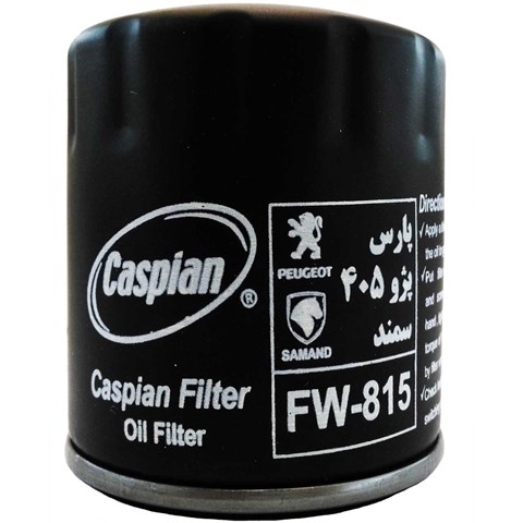 فیلتر روغن خودروی کاسپین مدل FW-815 مناسب برای پژو پارس