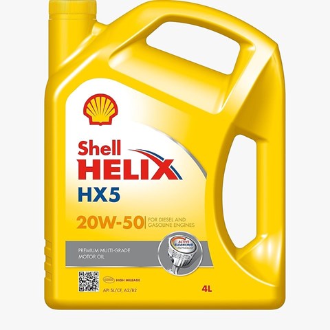 روغن موتور خودرو شل مدل Helix HX5 حجم 4 لیتر