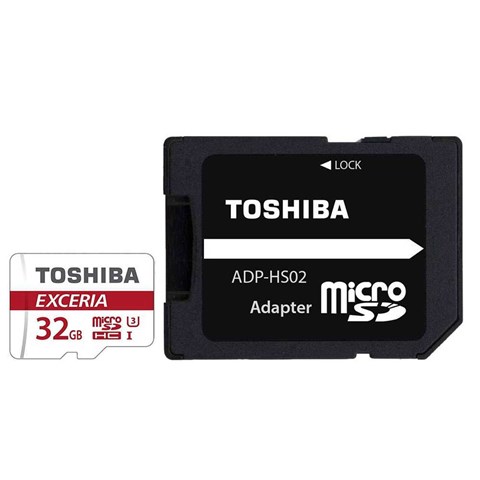 کارت حافظه MicroSDHC توشیبا مدل Exceria M302 کلاس 10 استاندارد UHS-I U3 سرعت 90MBps ظرفیت 32GB