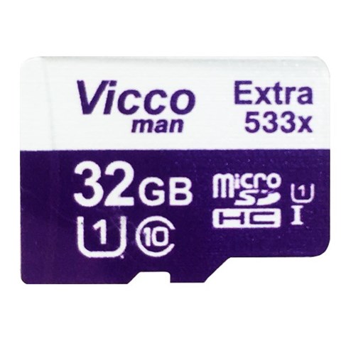 کارت حافظه microSDHC ویکو من مدل Extre 533X کلاس 10 استاندارد UHS-I U1 سرعت 80MBps ظرفیت 32 گیگابایت همراه با آداپتور SD