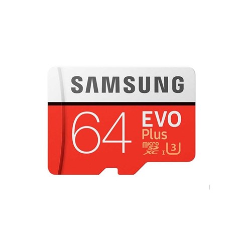 کارت حافظه microSDHC سامسونگ مدل Evo Plus کلاس 10 استاندارد UHS-I U1 سرعت 95MBps همراه با آداپتور SD ظرفیت 64 گیگابایت