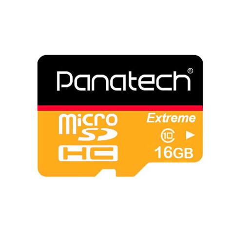 کارت حافظه microSDHC پاناتک مدل extreme کلاس 10 استاندارد سرعت 30 MBps ظرفیت 16 گیگابایت
