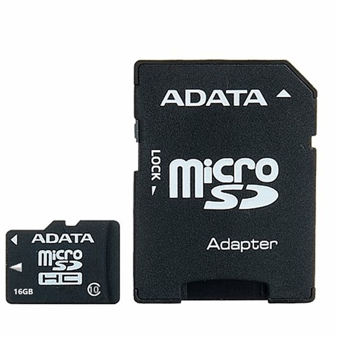 کارت حافظه microSDHC ای دیتا مدل premier کلاس 10 استاندارد UHS-I U1 سرعت 50MBps همراه با آداپتور SD ظرفیت 16 گیگابایت