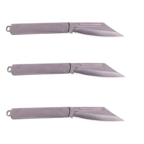چاقوی سفری تاشو مدل LA-168 بسته 3 عددی