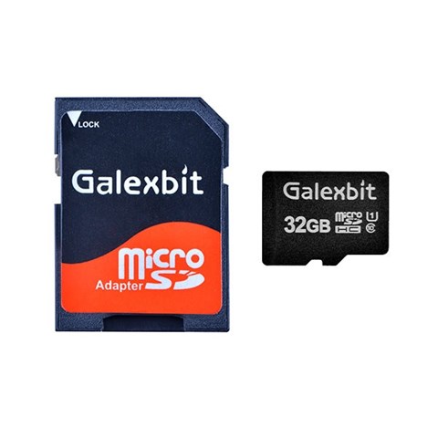 کارت حافظه microSDHC گلکسبیت مدل 333X کلاس 10 استاندارد UHS-I سرعت 50MBps ظرفیت 32 گیگابایت به همراه آداپتور S