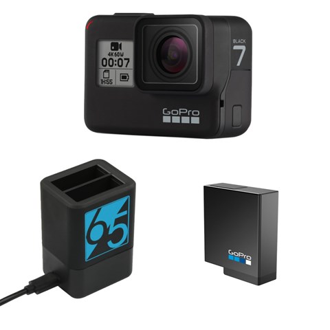 دوربین فیلم برداری ورزشی گوپرو مدل Hero 7 Black به همراه لوازم جانبی