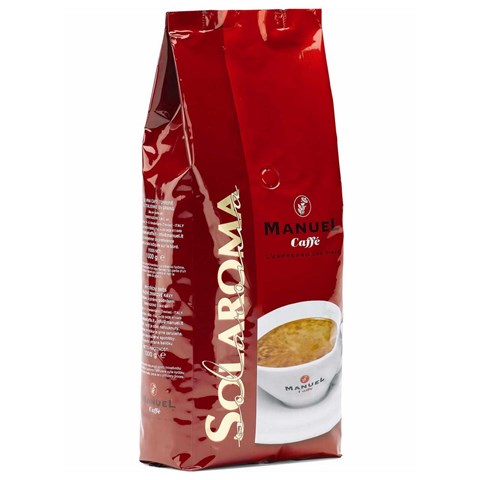 دانه قهوه مانوئل کافه مدل  Solaroma  مقدار   1000 گرم