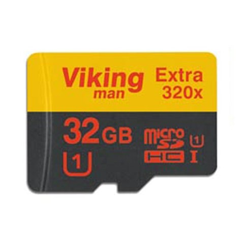 کارت حافظه microSDHC وایکینگ من مدل Extra 320X کلاس 10 استاندارد UHS-I U1 سرعت 48MBps ظرفیت 32 گیگابایت