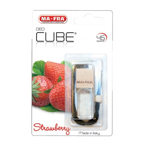 خوشبو کننده خودرو مفرا مدل Cube-Strowberry