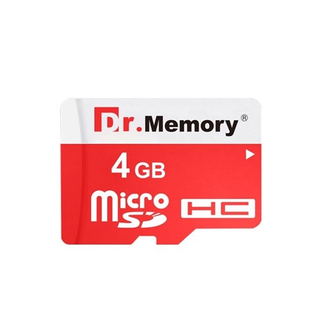 کارت حافظه microSDHC دکتر مموری مدل DR6022RVB کلاس 10 استاندارد UHS-I U1 سرعت 80MBps ظرفیت 4 گیگابایت