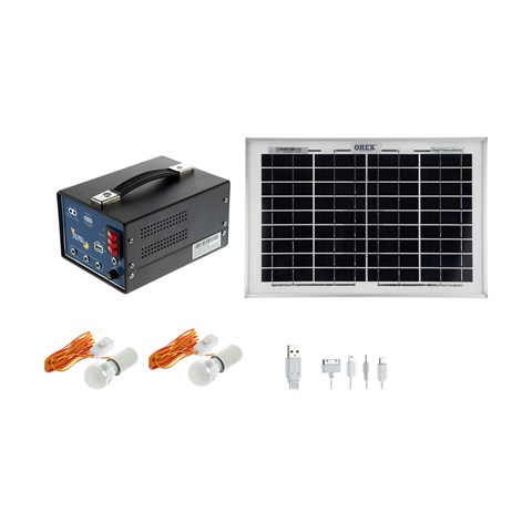 مجموعه پنل خورشیدی جی اچ سولار مدلAR-P10W توان 10 وات