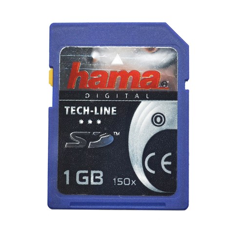 کارت حافظه SD هاما مدل Tech-Line کلاس 4 استاندارد UHS-I U1 سرعت 22MBps ظرفیت 1 گیگابایت