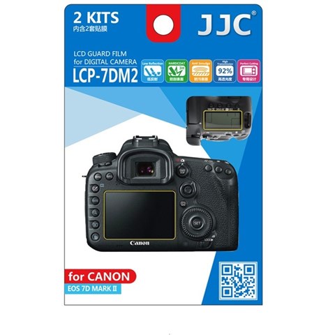 محافظ صفحه نمایش دوربین جی جی سی مدل LCP-7DM2 مناسب برای دوربین کانن 7D II مجموعه 4 عددی