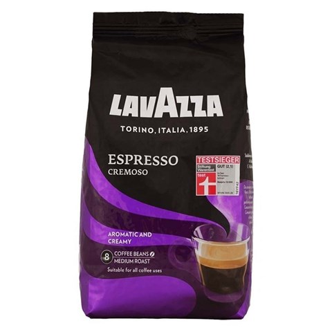 قهوه دان لاواتزا مدل espresso cremoso مقدار 1 کیلو گرم