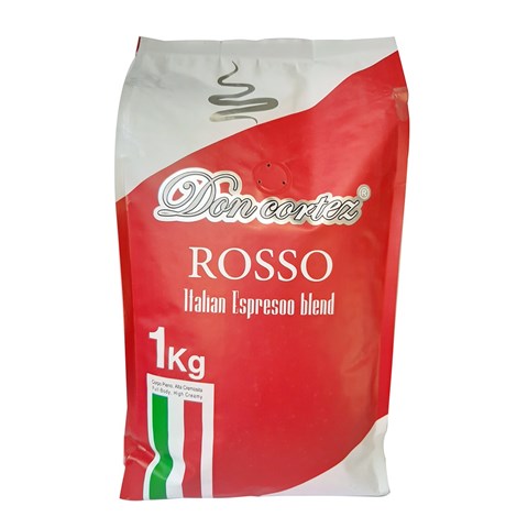 دانه قهوه دن کورتز مدل Rosso مقدار 1 کیلوگرم
