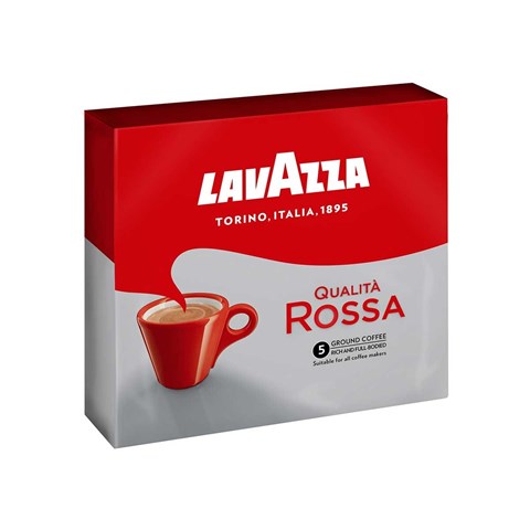 پودر قهوه لاواتزا مدل Qualita Rossa مجموعه 2 عددی