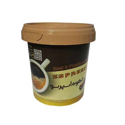 پودر قهوه اسپرسو طعم تلخ کد 500057 وزن 125 گرم