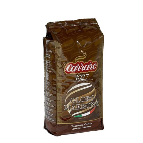 بسته دانه قهوه کارارو مدل GLOBO MARRONE مقدار 1000 گرم
