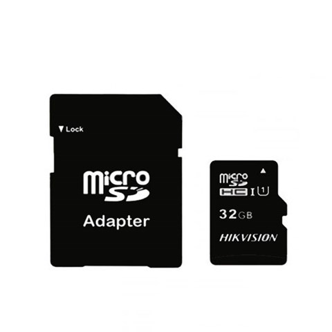 کارت حافظه microSDHC هایک ویژن مدل  C1 کلاس 10 استاندارد UHS-I U1 سرعت 92MBps ظرفیت 32 گیگابایت به همراه آداپتور SD