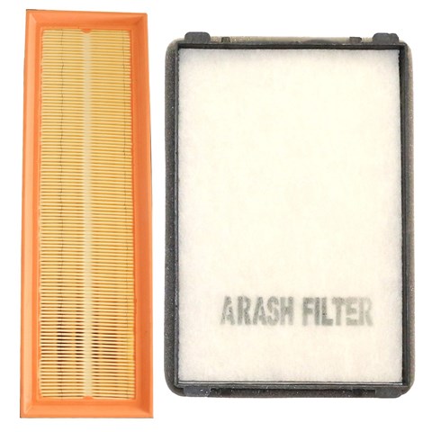 فیلتر کابین خودرو آرش مدل LF405 Plus مناسب برای سمند به همراه فیلتر هوا