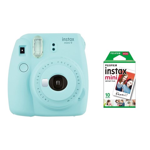 دوربین عکاسی چاپ سریع فوجی فیلم مدل Instax Mini 9 به همراه  فیلم مخصوص