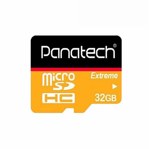 کارت حافظه‌ microSDHC پاناتک مدل Mi210 کلاس 10 استاندارد UHS-I U1 سرعت 30MBps ظرفیت 32 گیگابایت