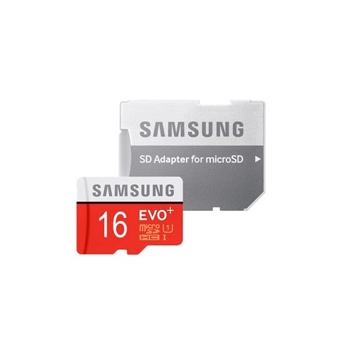 کارت حافظه microSDHC سامسونگ مدل Evo Plus کلاس 10 استاندارد UHS-I U1 سرعت 95MBps ظرفیت 16 گیگابایت به همراه آداپتور SD