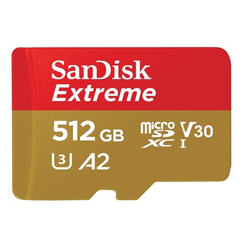 کارت حافظه microSDXC سن دیسک مدل Extreme کلاس A2 استاندارد UHS-I U3 سرعت 160MBps ظرفیت 512 گیگابایت
