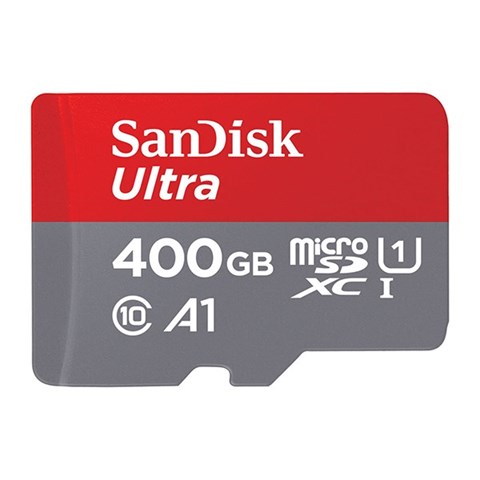 کارت حافظه microSDXC سن دیسک مدل Ultra A1 کلاس 10 استاندارد UHS-I سرعت 100MBps ظرفیت 400 گیگابایت