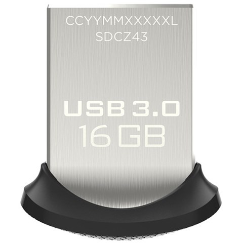 فلش مموری USB 3.0 سن دیسک مدل CZ43 ظرفیت 16 گیگابایت